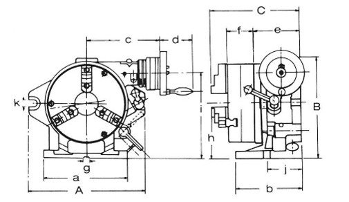 VERTEX 210 mm CC 8 Yatay - Dikey Süper İNDEX Divizör